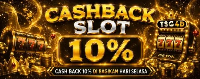 #3 CASHBACK SLOT 10%