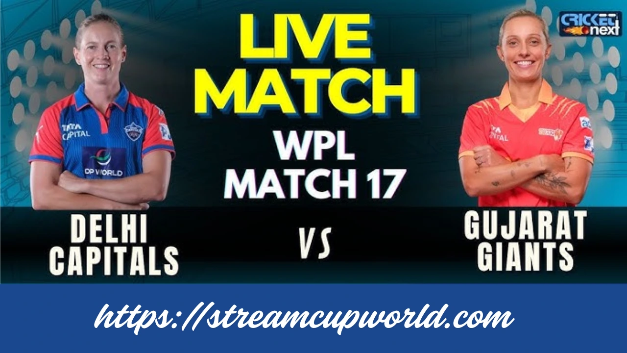 Delhi Capitals Team Vs Gujarat Giants (wpl) Match Scorecard